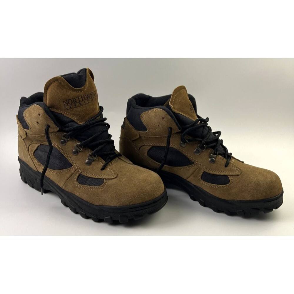 Northwest Territory 10.5 Leather Upper Hiking Skid Resistant Boots